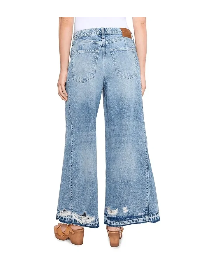 Джинсы Wide Leg Apollo Free People, Streamline — изображение 4 из 5, обтекаемый