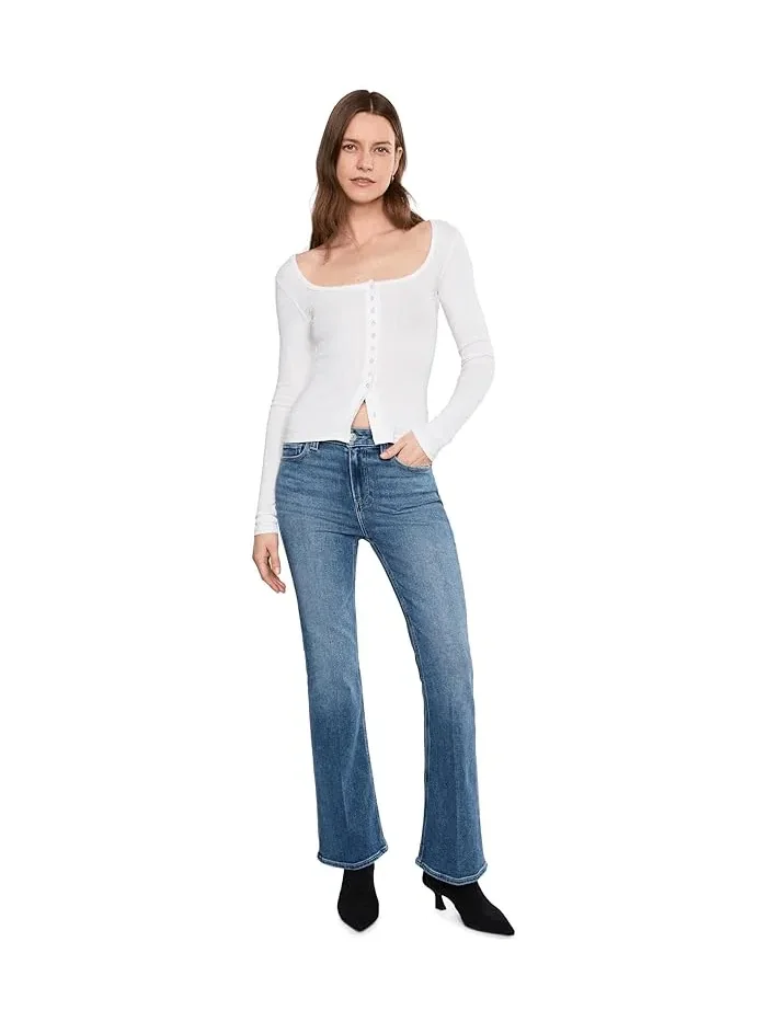 Джинсы High-Rise Laurel Canyon Petite Paige — изображение 2 из 5, осада