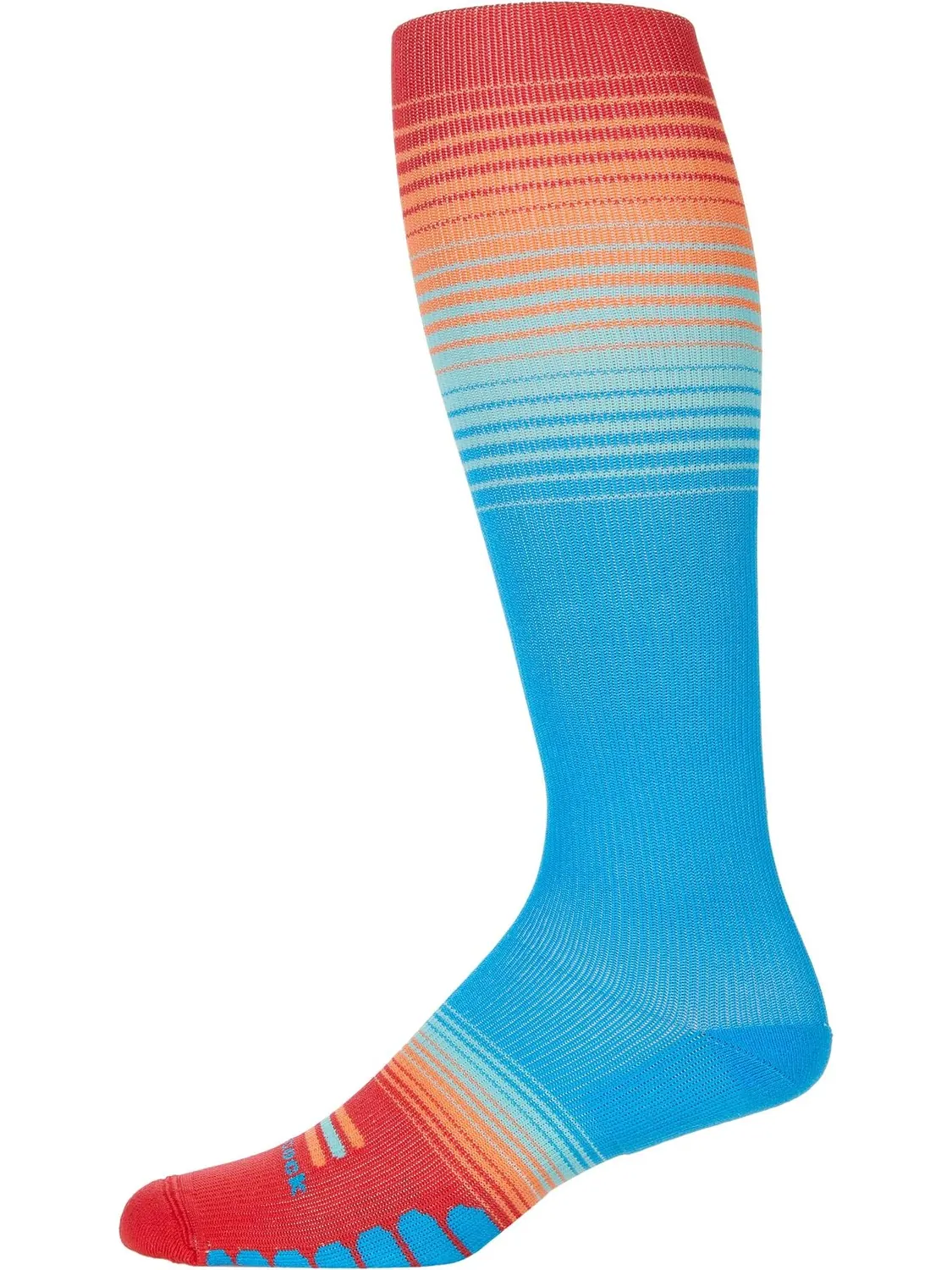 Градуированная компрессия Multi Stripe OTC Eurosock — красный