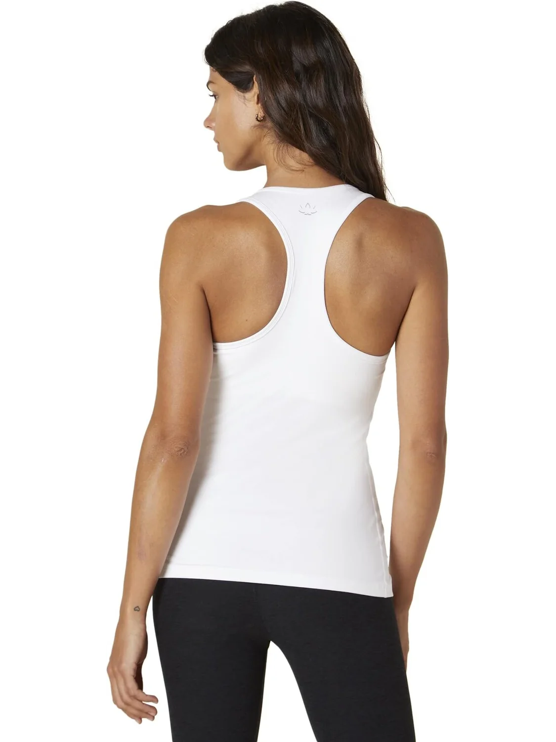 Майка Beyond Yoga Spacedye Step Up Racerback Tank — изображение 2 из 2, белый