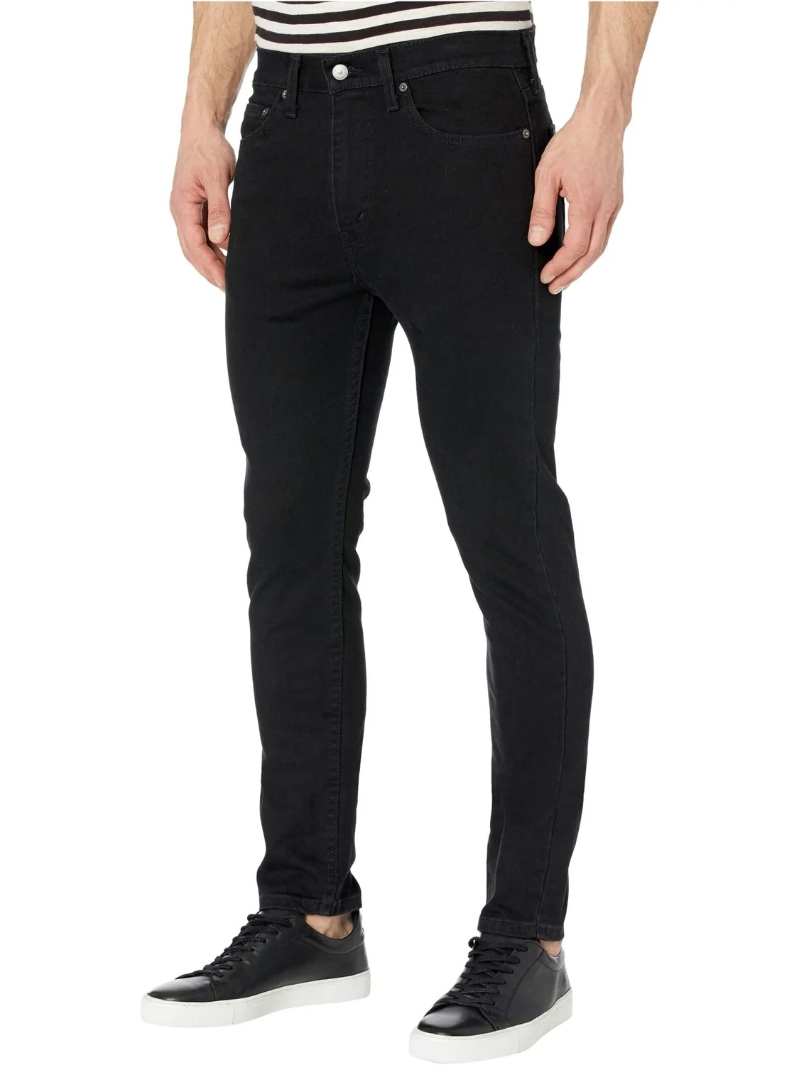 Джинсы Levi's Mens 510 Skinny — изображение 2 из 4, черный