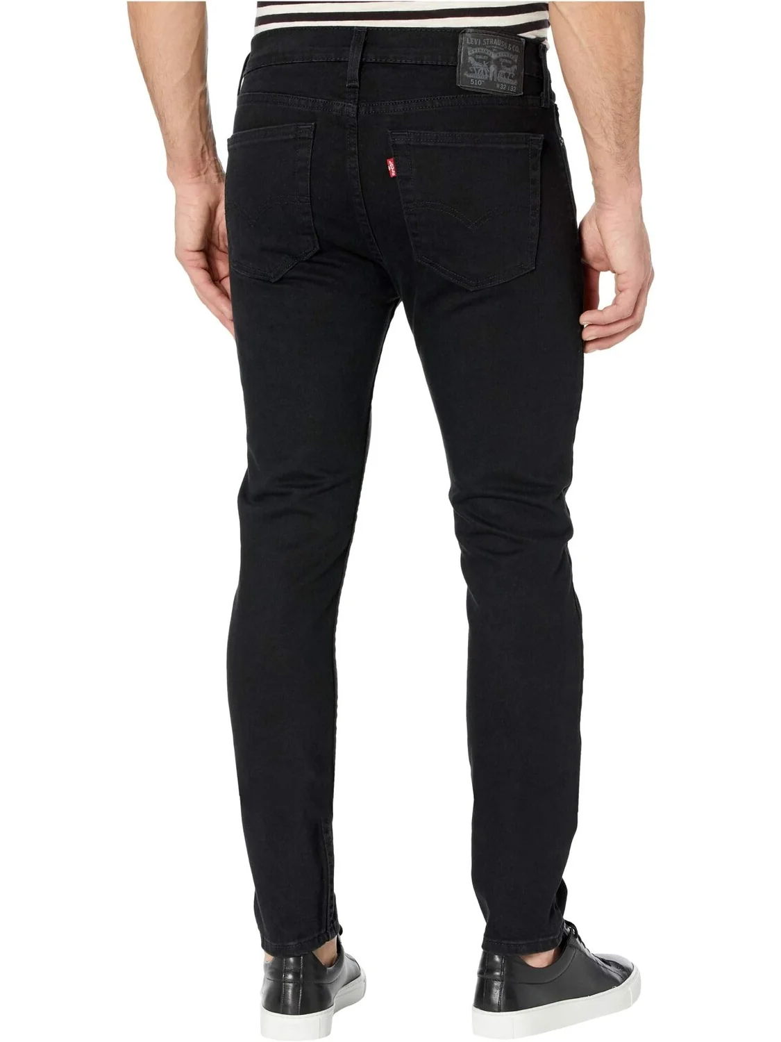 Джинсы Levi's Mens 510 Skinny — изображение 3 из 4, черный