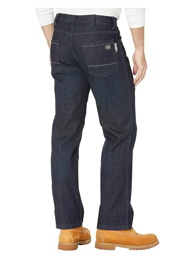 Джинсы Wolverine FR (Flame Resistant) Stretch Denim — изображение 2 из 4, джинсовый синий