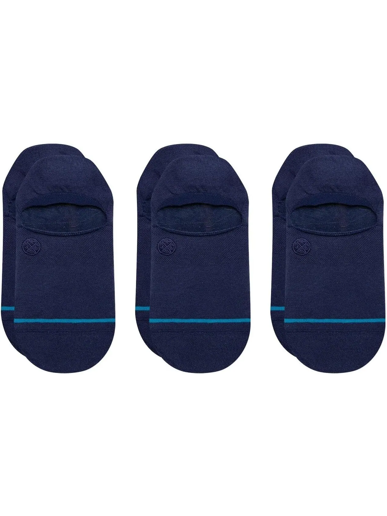 Icon No Show, набор из 3 шт. Stance — изображение 1 из 1, темный темно-синий