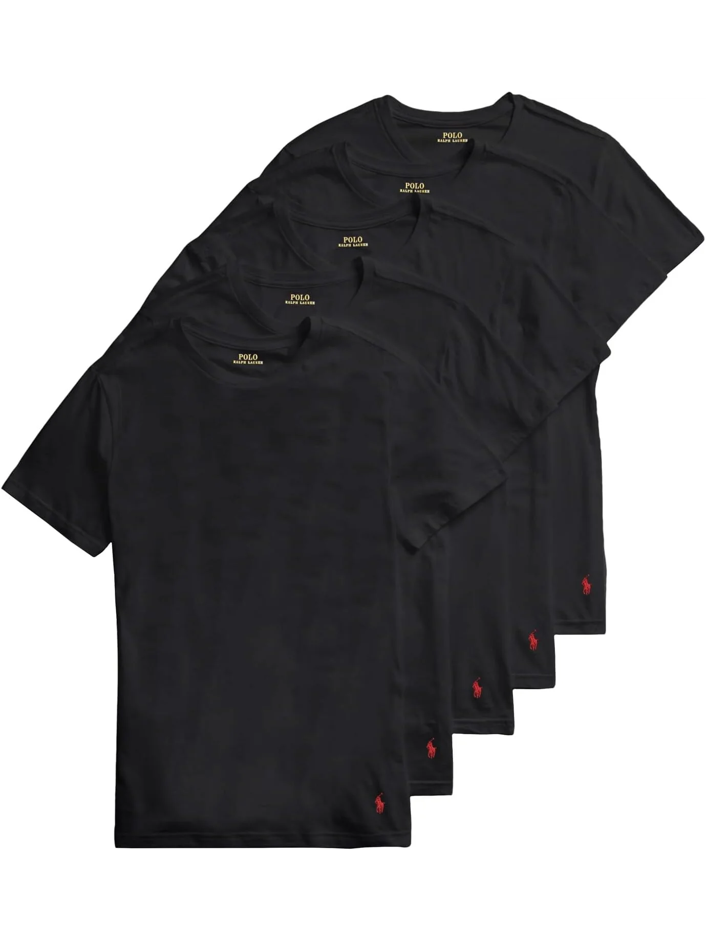 Набор из 5 комплектов облегающих экипажей Polo Ralph Lauren