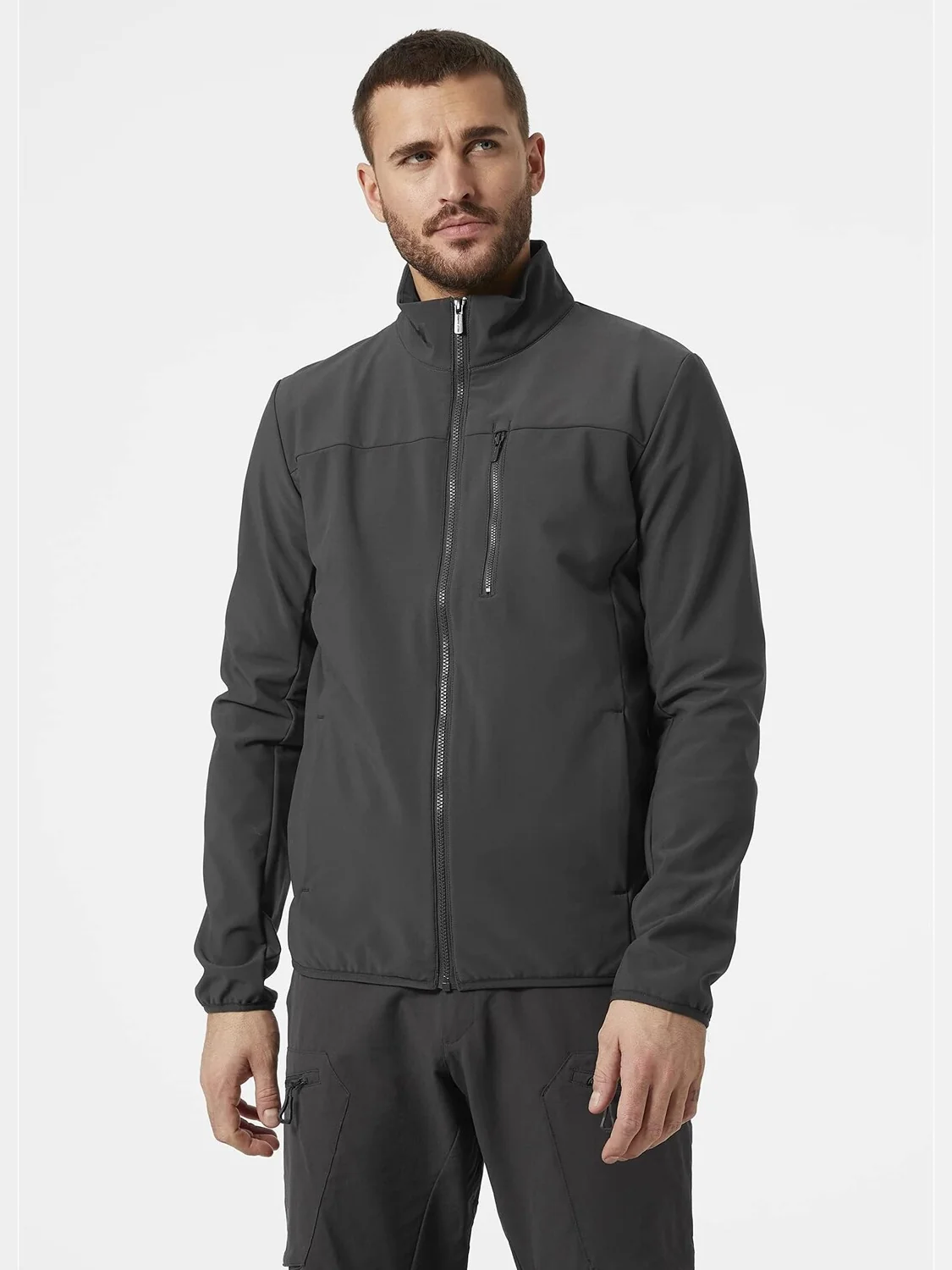 Куртка Crew Softshell Jacket 2.0 Helly Hansen — изображение 1 из 3, черный