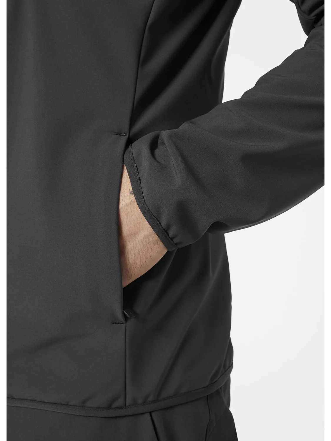 Куртка Crew Softshell Jacket 2.0 Helly Hansen — изображение 3 из 3, черный
