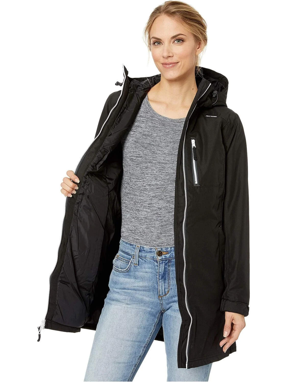 Куртка Helly Hansen Long Belfast Winter — изображение 5 из 5, черный