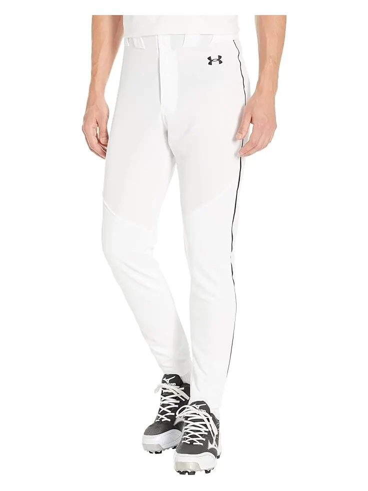 Брюки Under Armour Baseball '22 - Piped — изображение 1 из 2, белый/черный/черный
