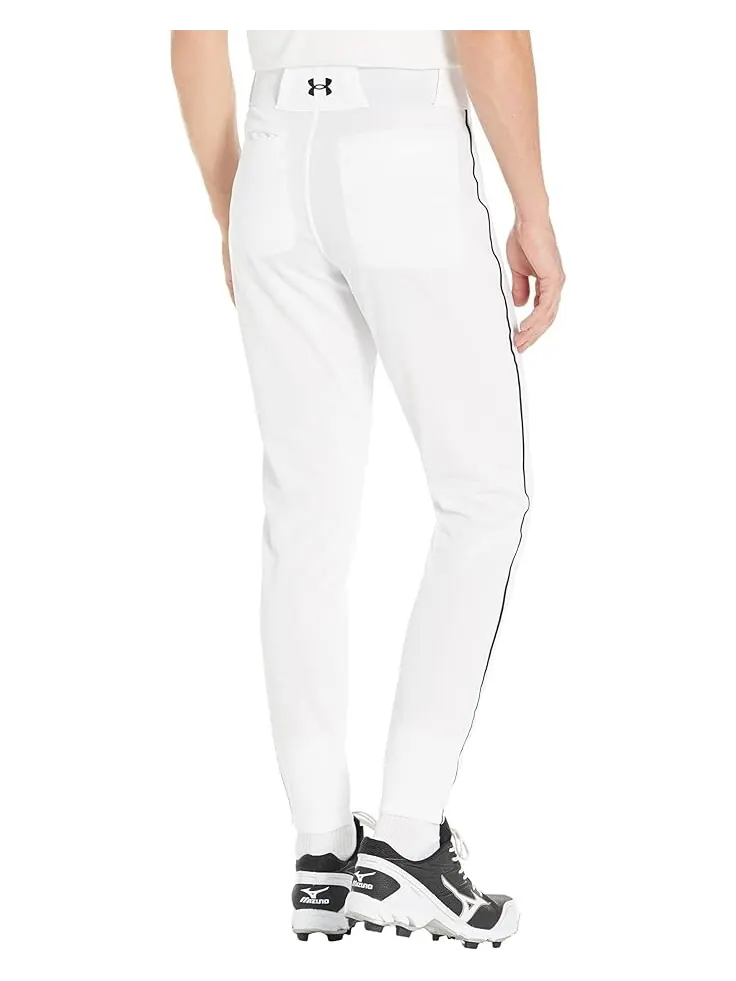 Брюки Under Armour Baseball '22 - Piped — изображение 2 из 2, белый/черный/черный