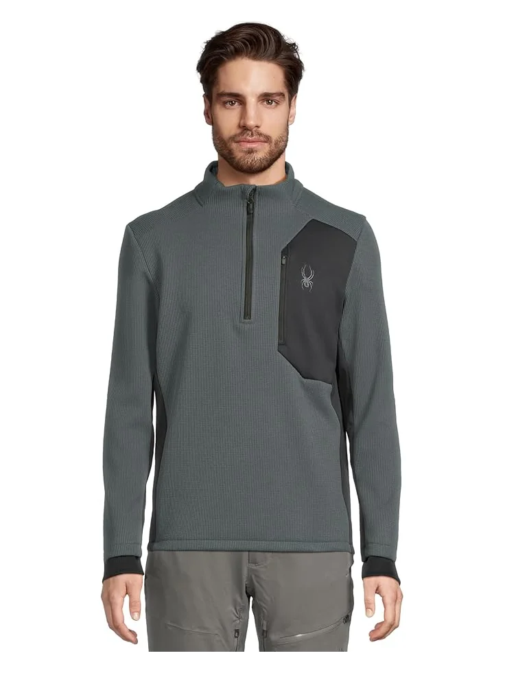 Мужская куртка Spyder Bandit 1/2 Zip — синий
