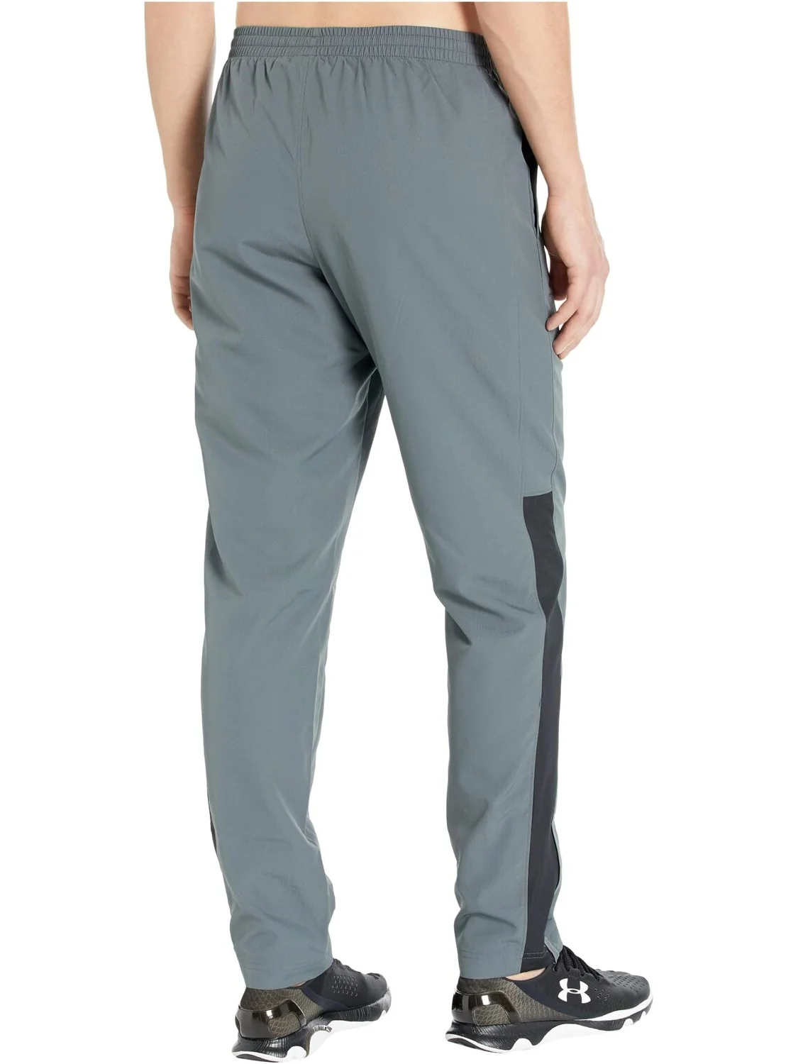 Брюки Under Armour Vital Woven — изображение 3 из 4, серый/черный/черный