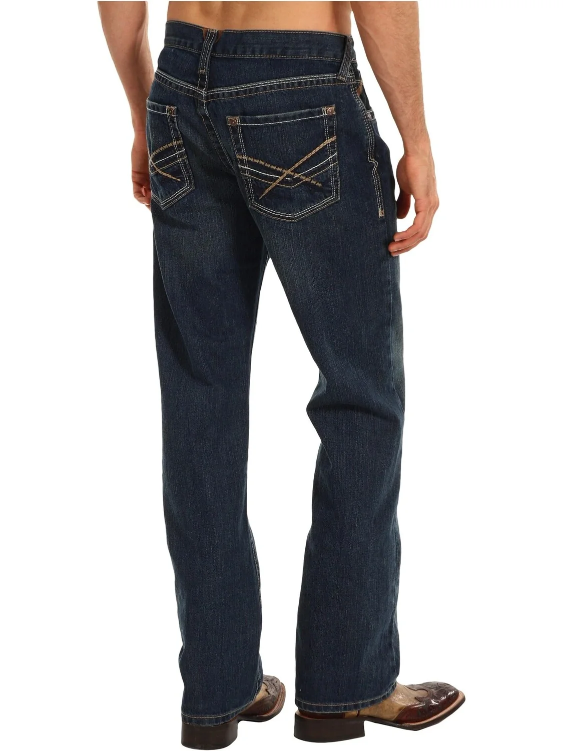 Джинсы Ariat M5 Arrowhead Low Rise Straight Leg — изображение 5 из 5, цвет мертвой ручья