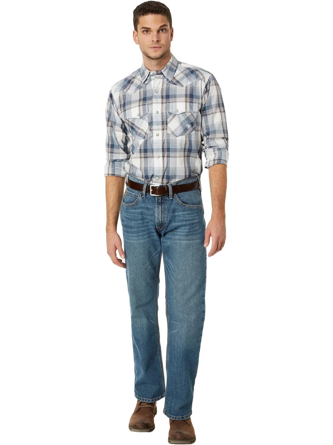 Джинсы Ariat M5 Straight Hansen Straight — изображение 4 из 4, бежевый