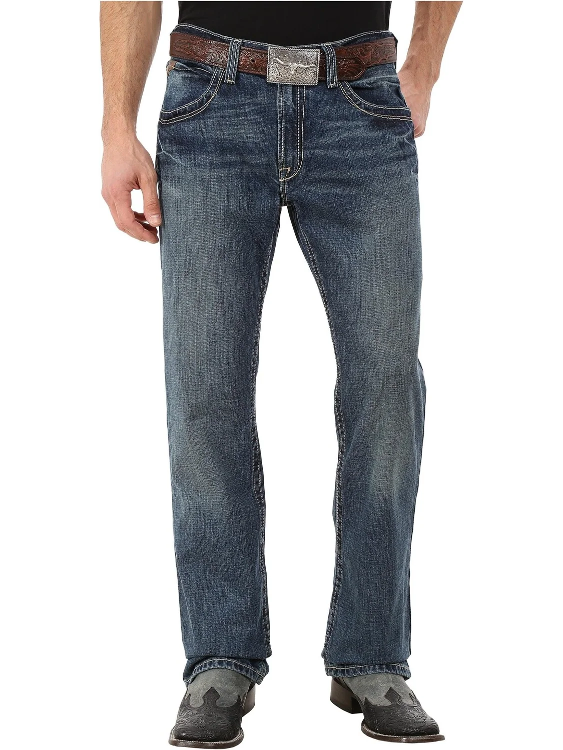 Джинсы M4 Low Rise Boot Cut in Gulch Ariat, цвет Gulch