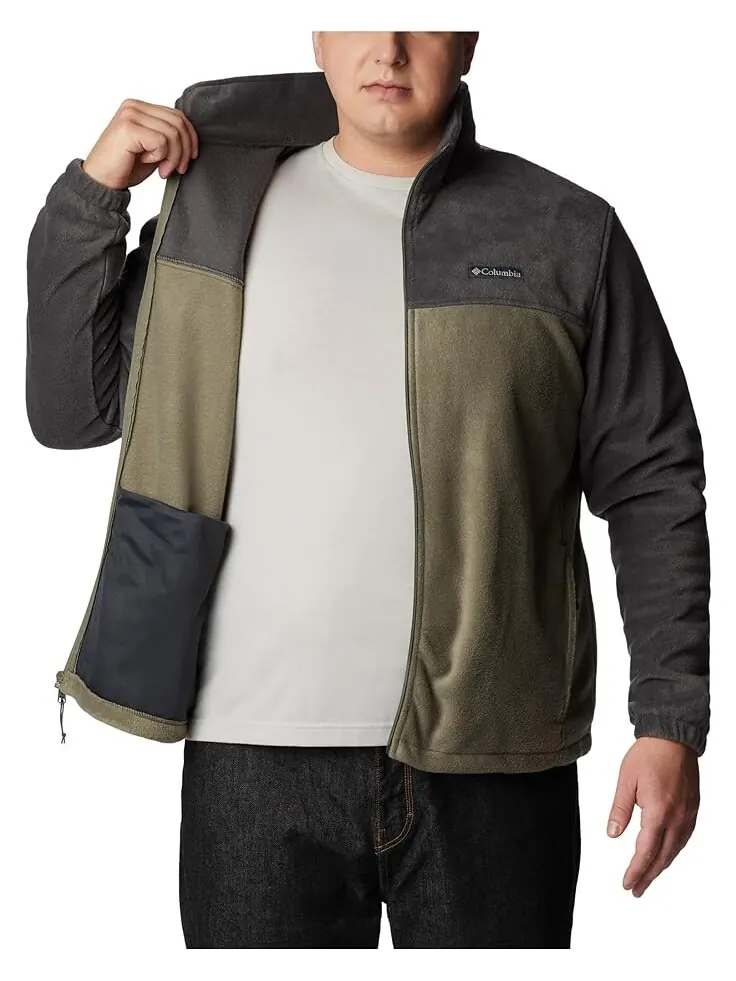 Куртка Columbia Big & Tall Steens Mountain Full Zip 2.0 — изображение 4 из 4, зеленый