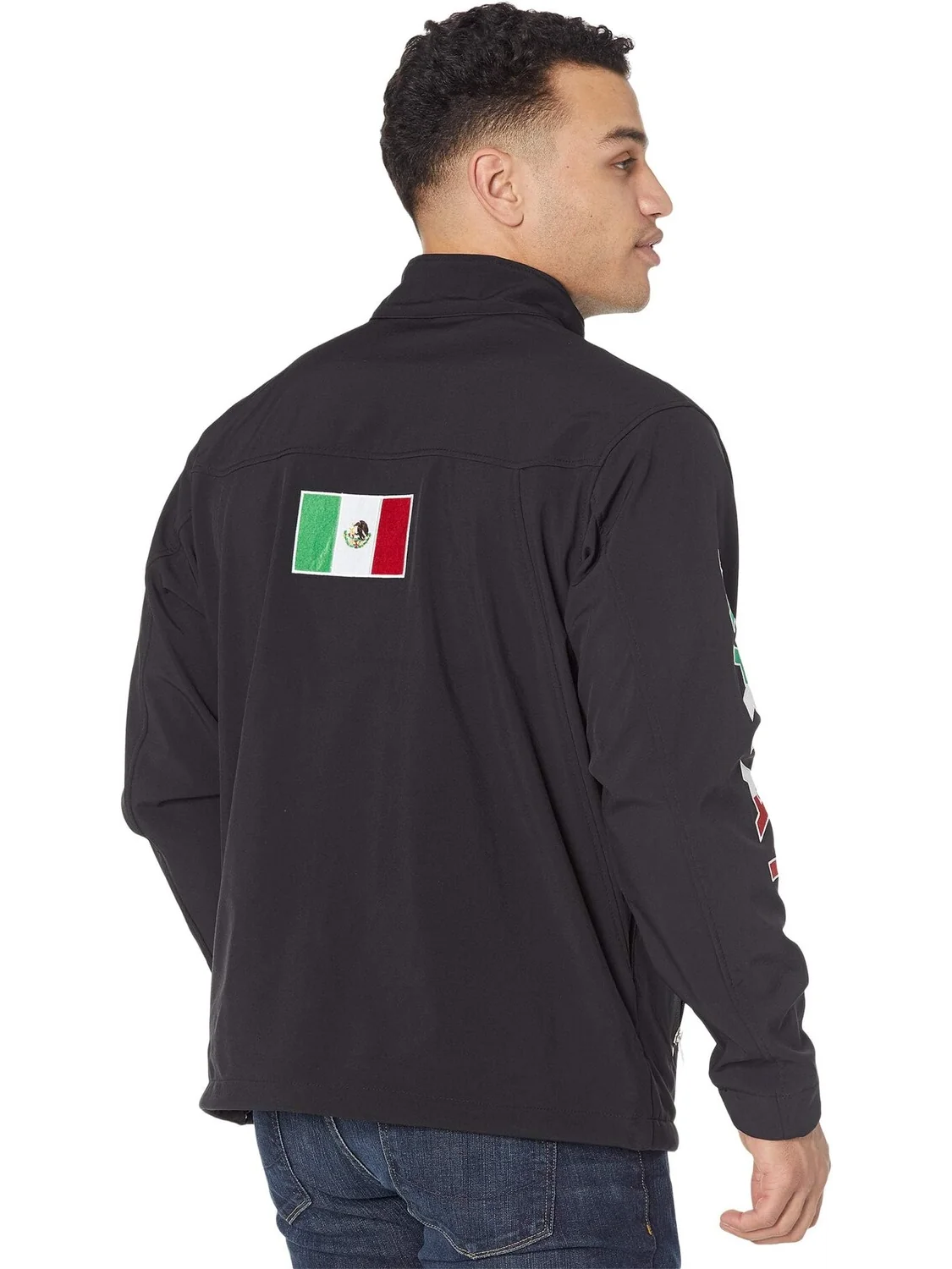 Куртка Ariat New Team Softshell Mexico — изображение 2 из 4, черный