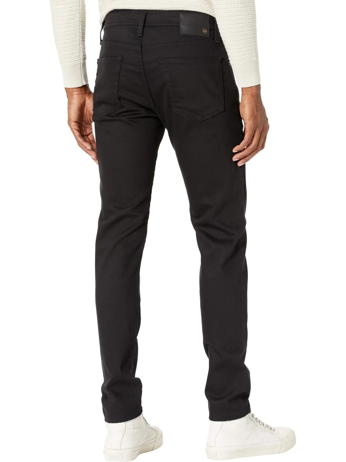 Джинсы AG Jeans Dylan Skinny Leg in Fathom — изображение 2 из 4, серый