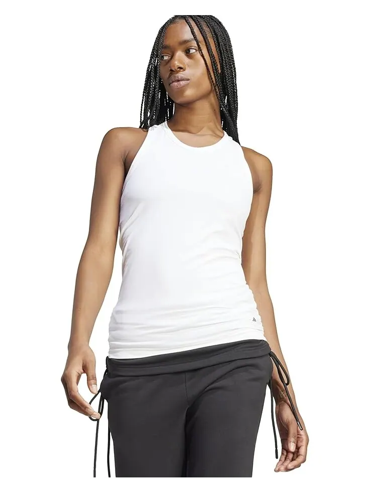 Топ adidas Rib Tank IN3623 — изображение 1 из 4, белый