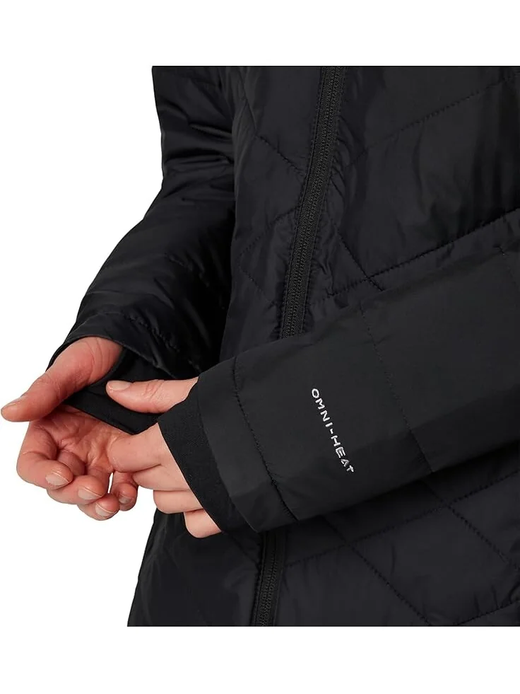 Куртка Columbia Heavenly Long Hooded Jacket — изображение 3 из 6, черный