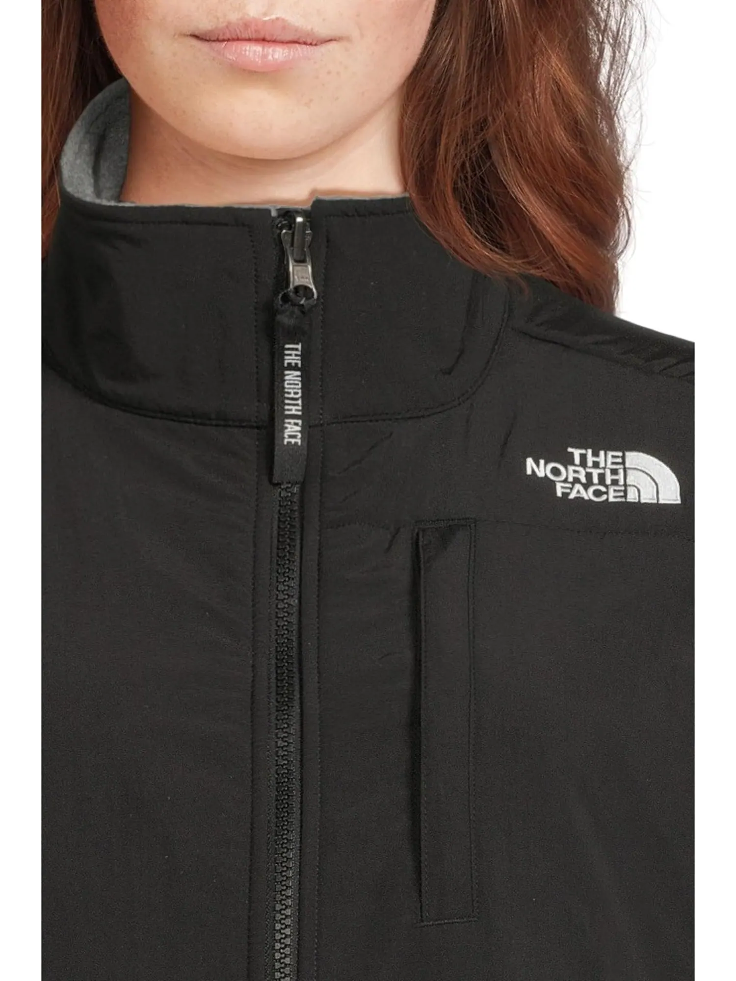 Женская ретро-куртка Denali The North Face — изображение 4 из 5, серый/черный