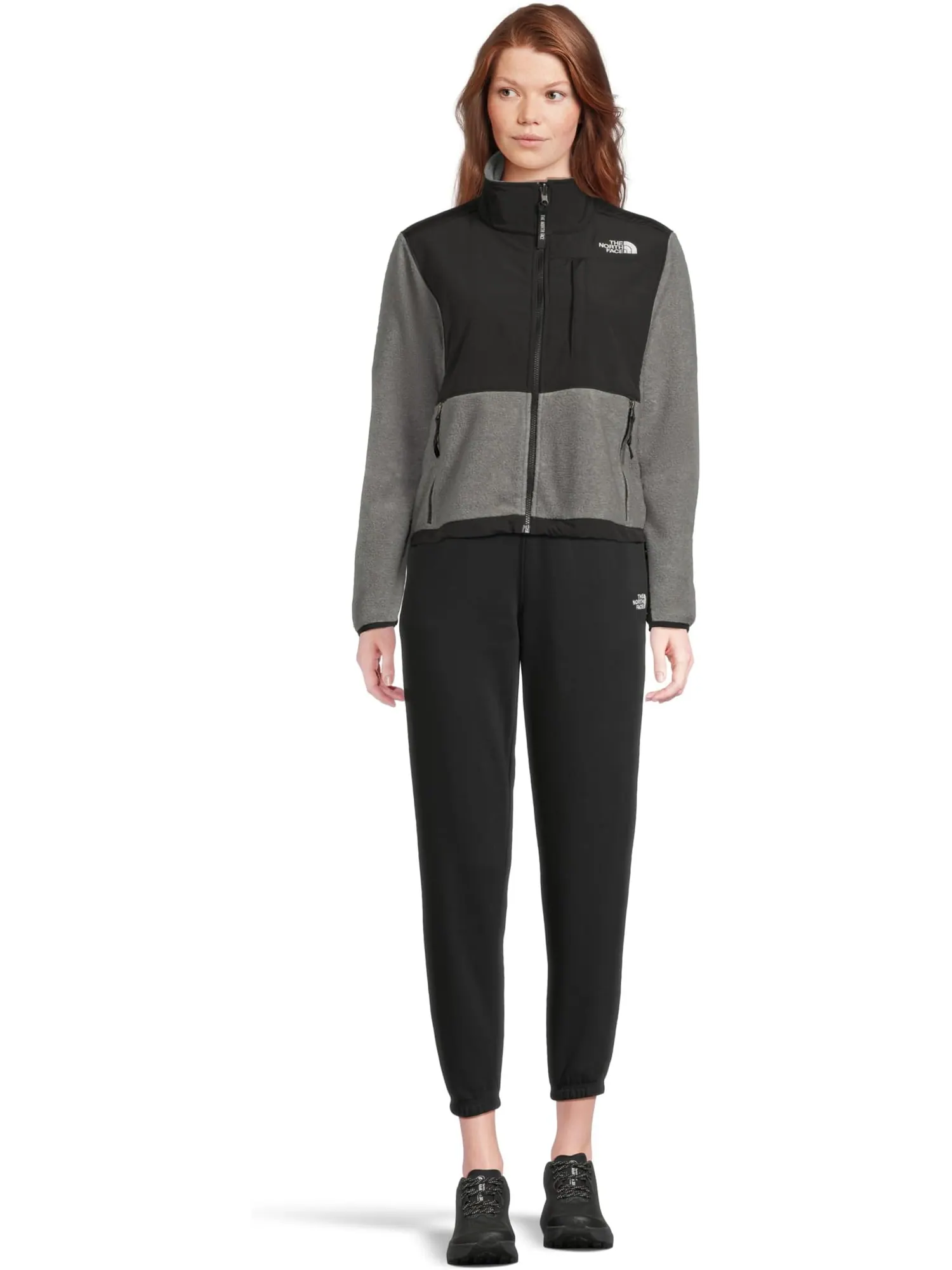 Женская ретро-куртка Denali The North Face — изображение 5 из 5, серый/черный