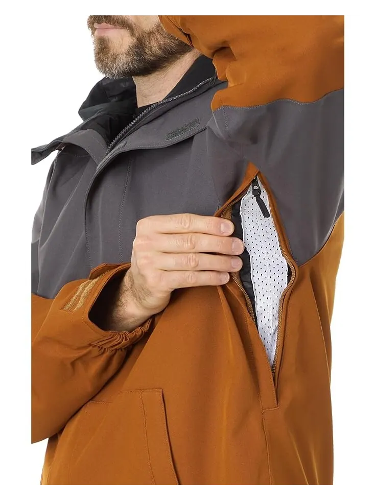 Куртка Volcom Snow Brighton Full Zip Jacket — изображение 3 из 5, карамель