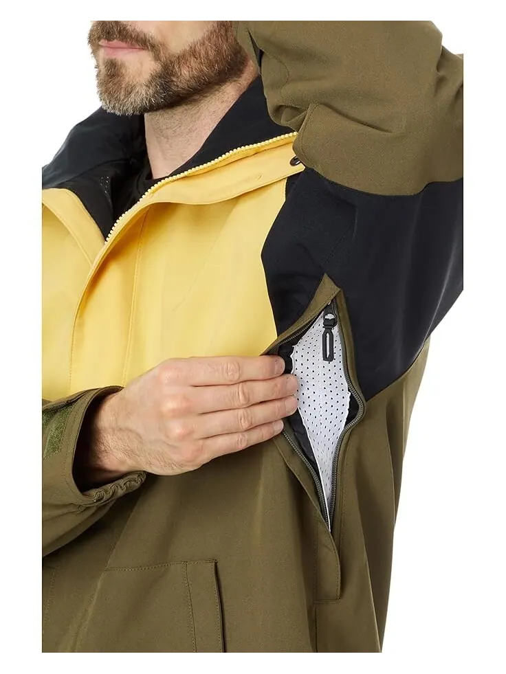 Куртка Volcom Snow Brighton Full Zip Jacket — изображение 3 из 5, зеленый