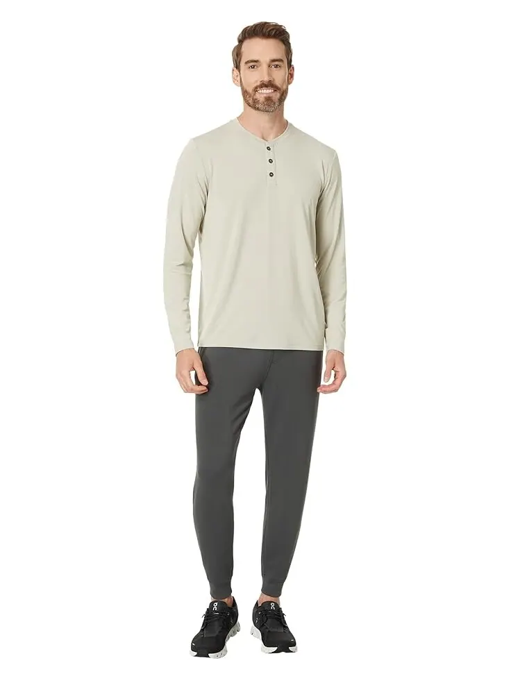 Брюки Free Fly Bamboo Lightweight Fleece Joggers — изображение 4 из 4, черный песочный