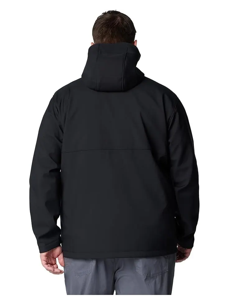 Куртка Columbia Big & Tall Ascender II Hooded Softshell Jacket — изображение 3 из 6, черный