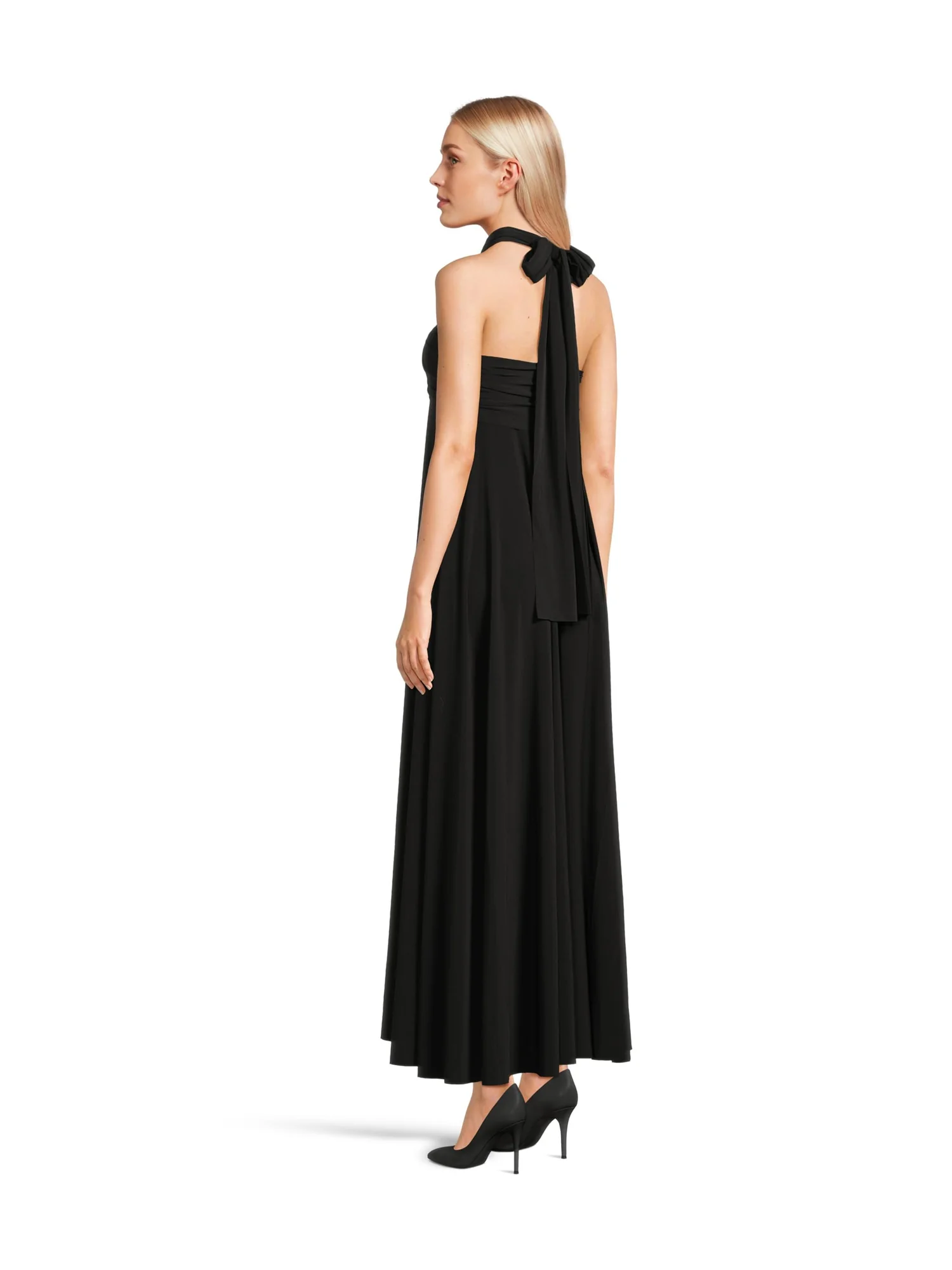 Платье Norma Kamali Convertible Gown — изображение 3 из 6, черный