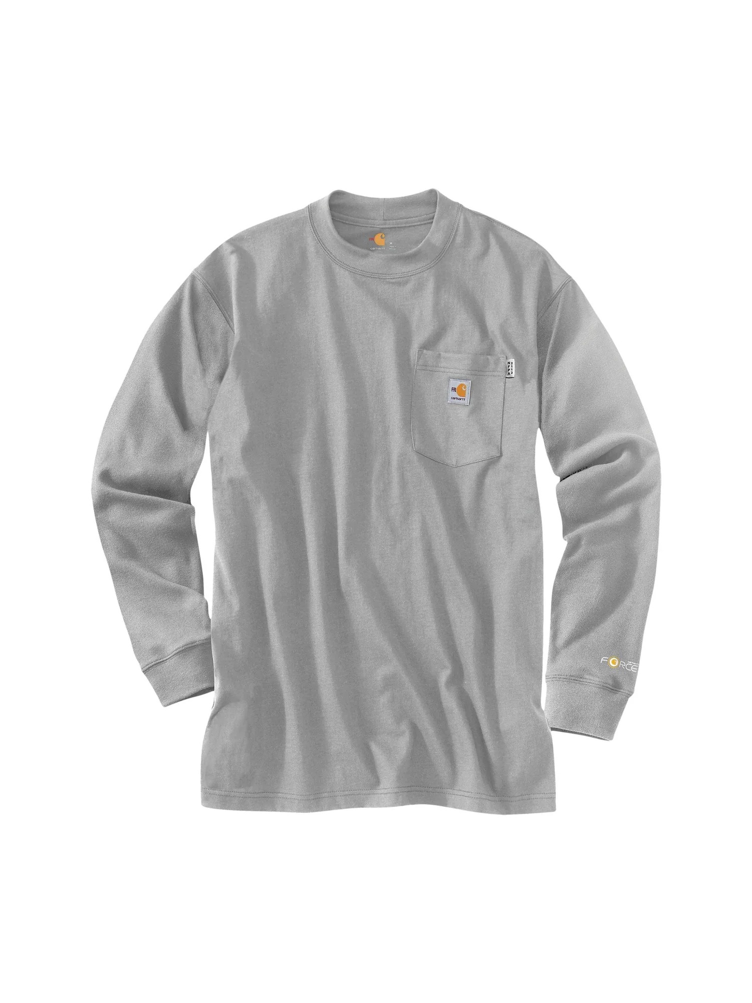 Футболка Carhartt Big & Tall Flame-Resistant Force Cotton Long
