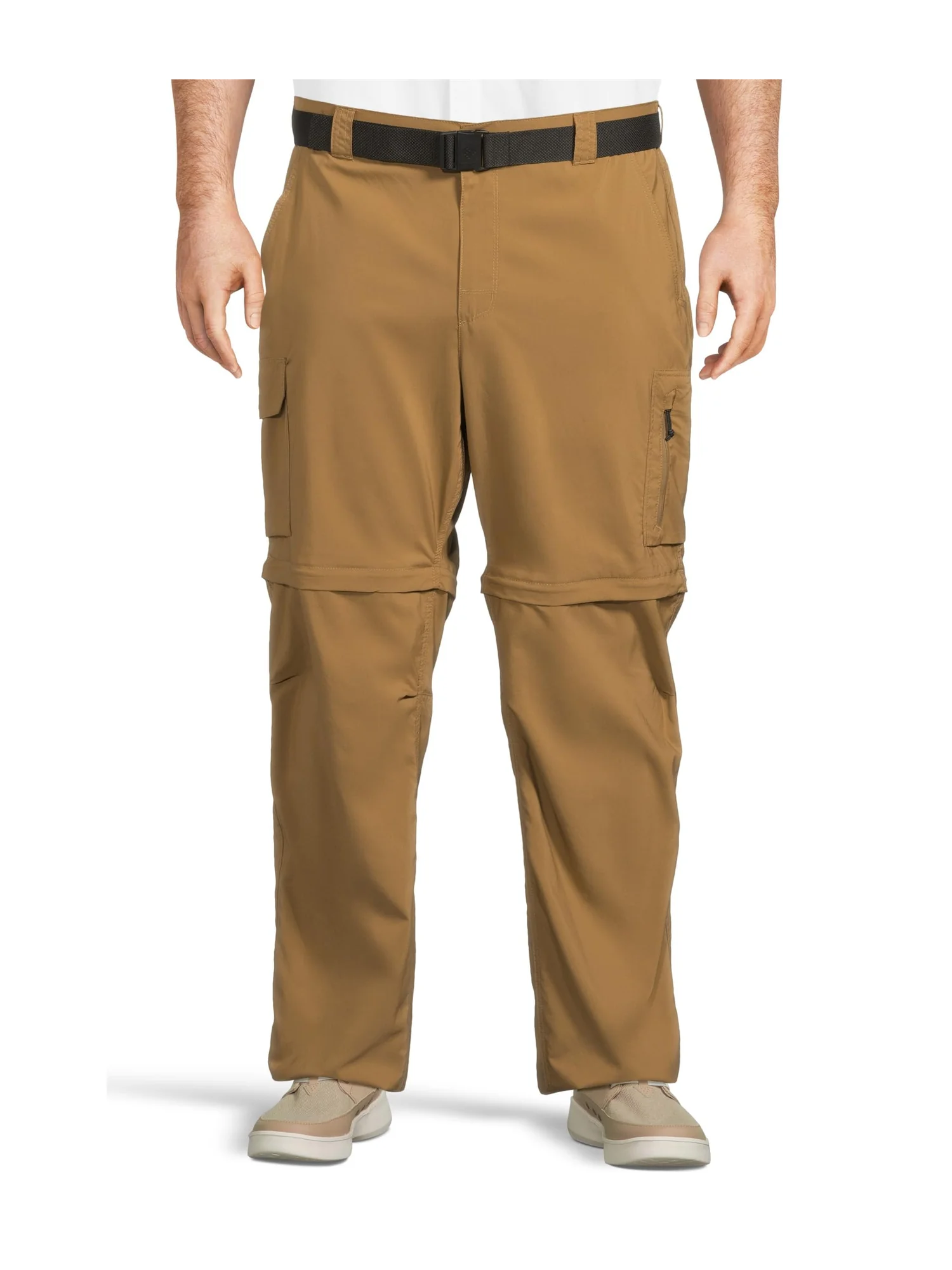 Брюки Columbia Big & Tall Silver Ridge Utility Convertible Pants, цвет Delta