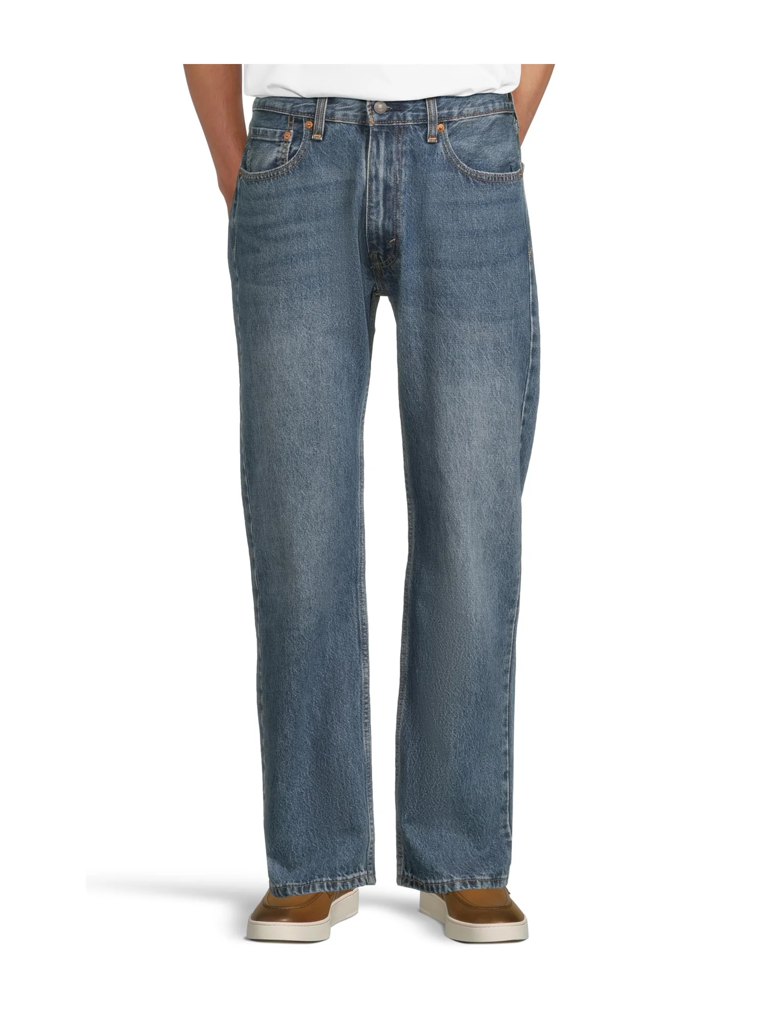Джинсы Levi's Mens 565 Loose Straight, цвет Forget Me Nots