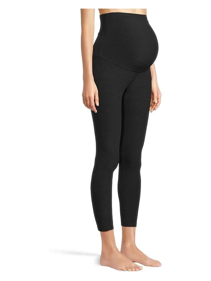Брюки Beyond Yoga Spacedye Love The Bump Maternity Midi Leggings — изображение 2 из 5, самая темная ночь