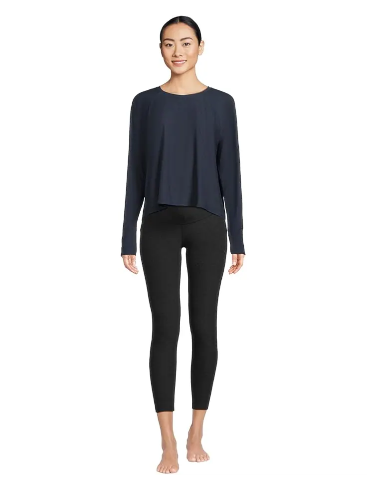 Брюки Beyond Yoga Spacedye Love The Bump Maternity Midi Leggings — изображение 5 из 5, самая темная ночь