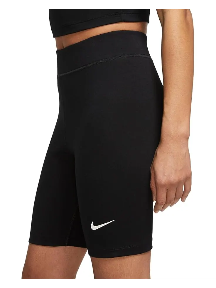 Шорты Nike Sportswear Classic High-rise 8" Shorts — изображение 3 из 3, черный