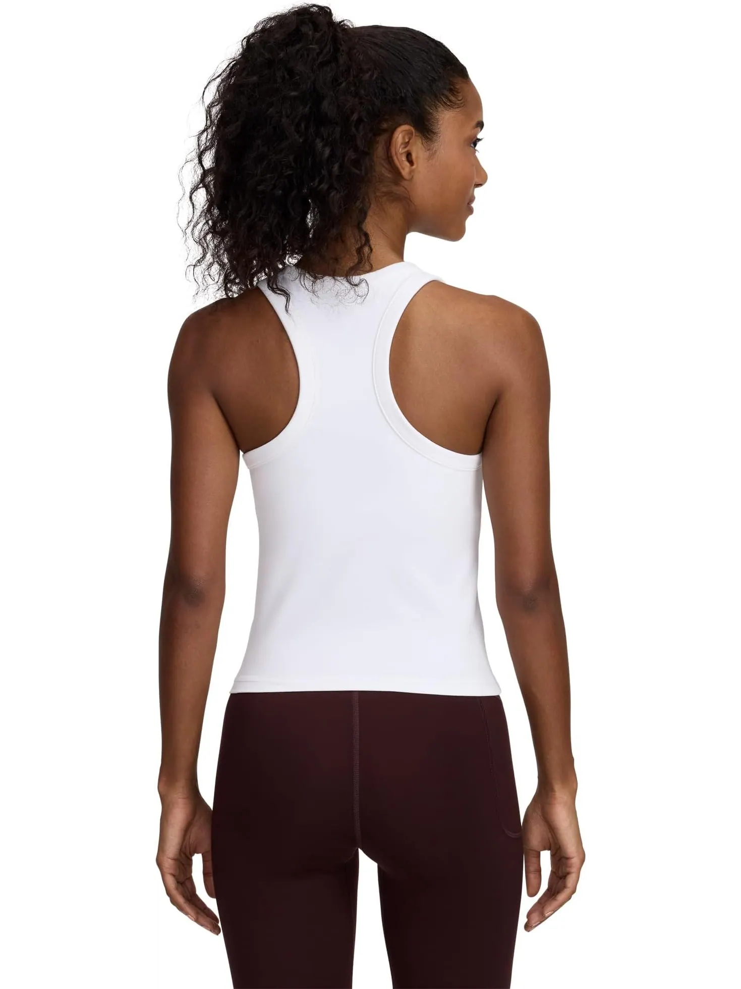 Женская майка Motion High Neck Under Armour — изображение 2 из 3, белый/серый