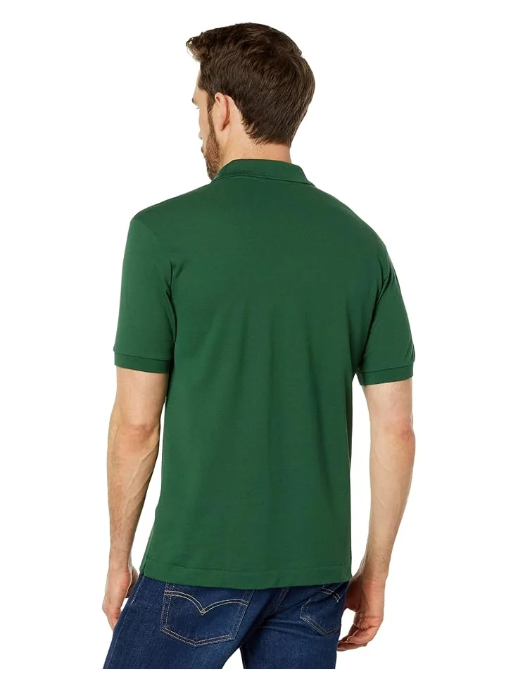 Рубашка-поло Lacoste, мужская — изображение 2 из 4, зеленый