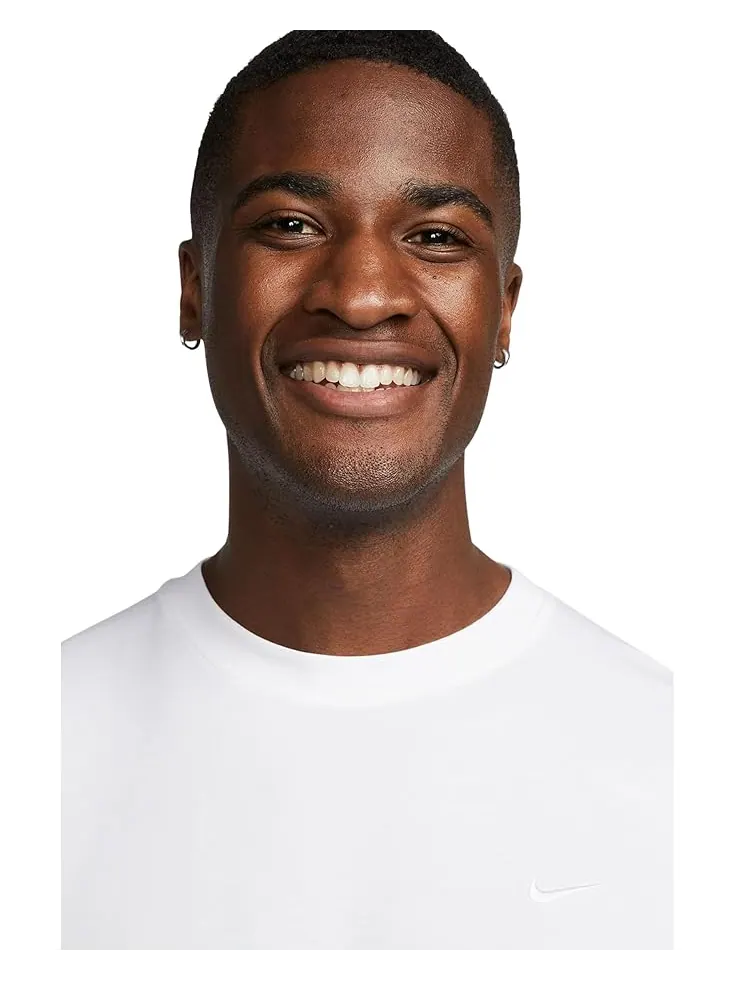 Топ Nike Primary Dri-FIT Short Sleeve Versatile Top — изображение 3 из 3, белый/белый