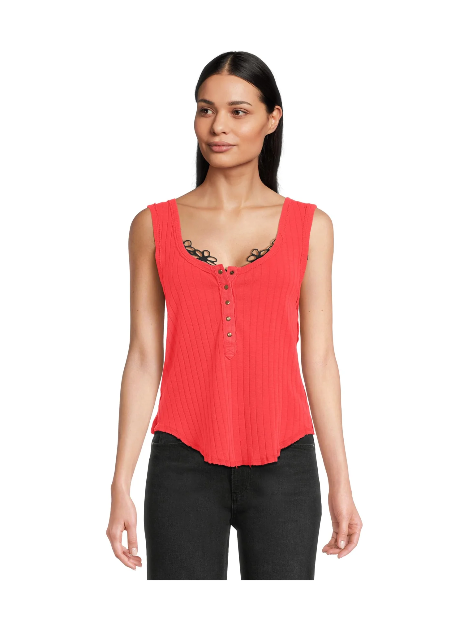 Топ Free People Care Bryson Henley Tank