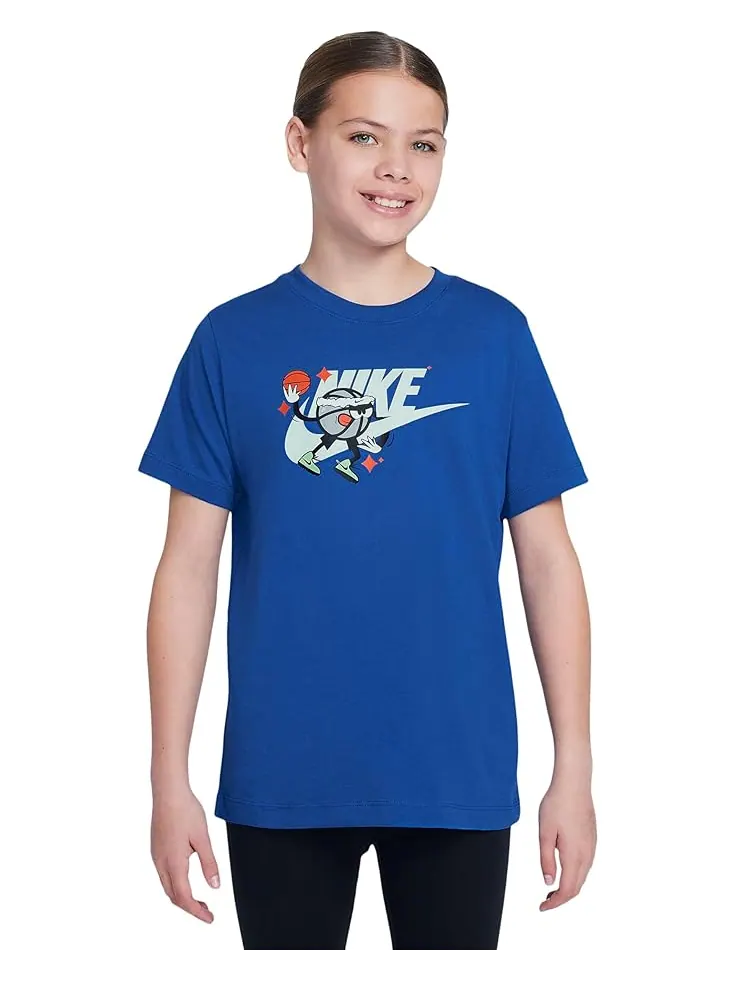 Футболка Nike Kids Basketball Tee — изображение 1 из 2, гейм роял
