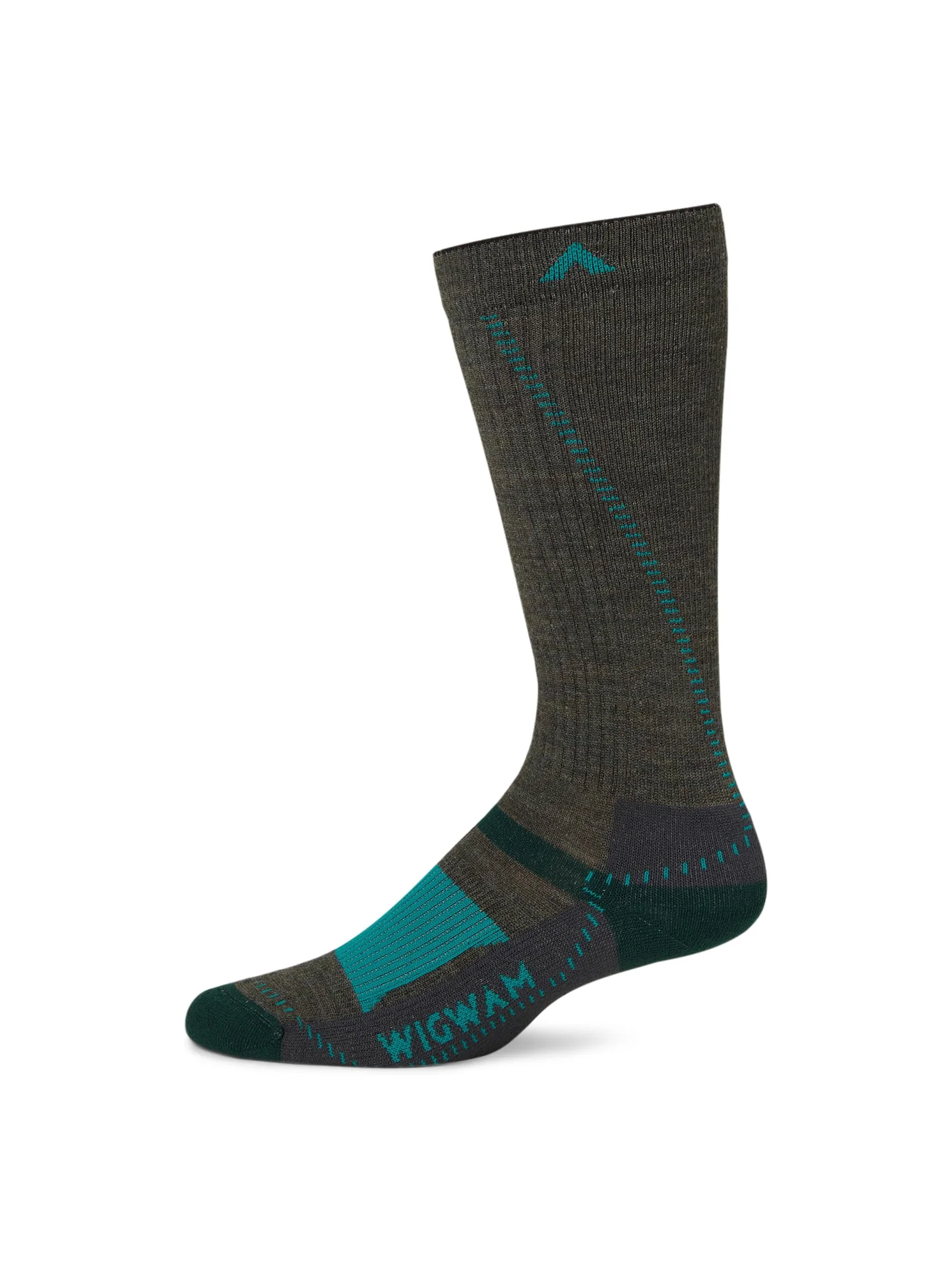 Носки Unisex Wigwam Merino Trek Hiker — зеленый
