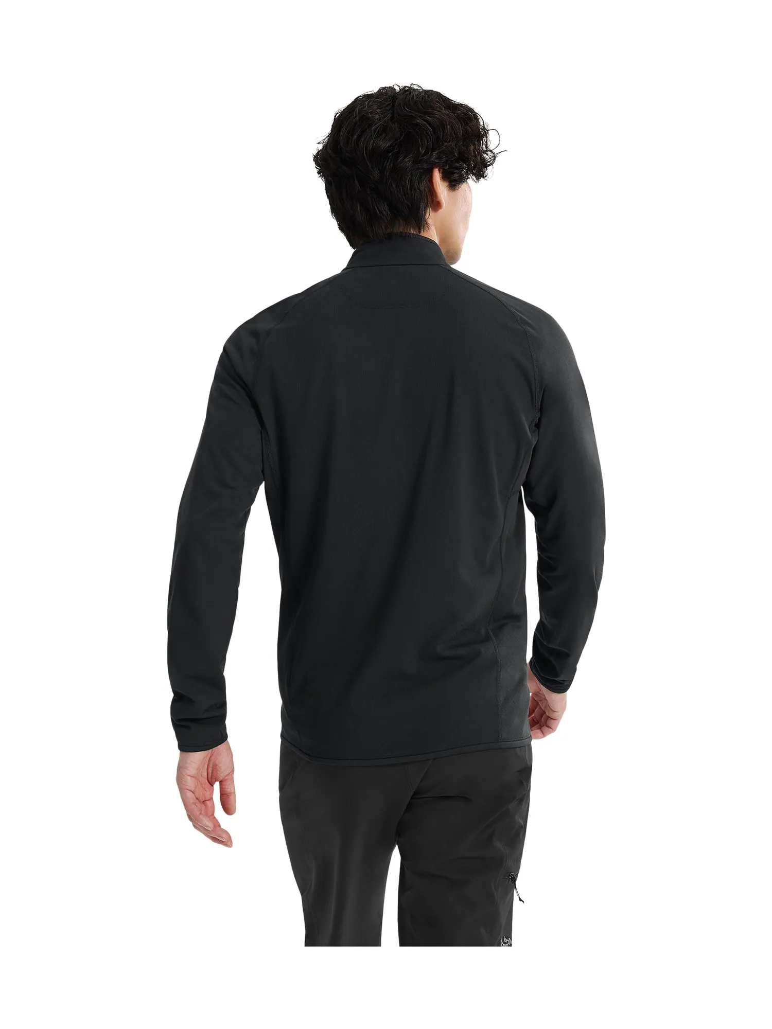 Куртка Arc'teryx Delta 1/2 Zip — изображение 3 из 3, черный