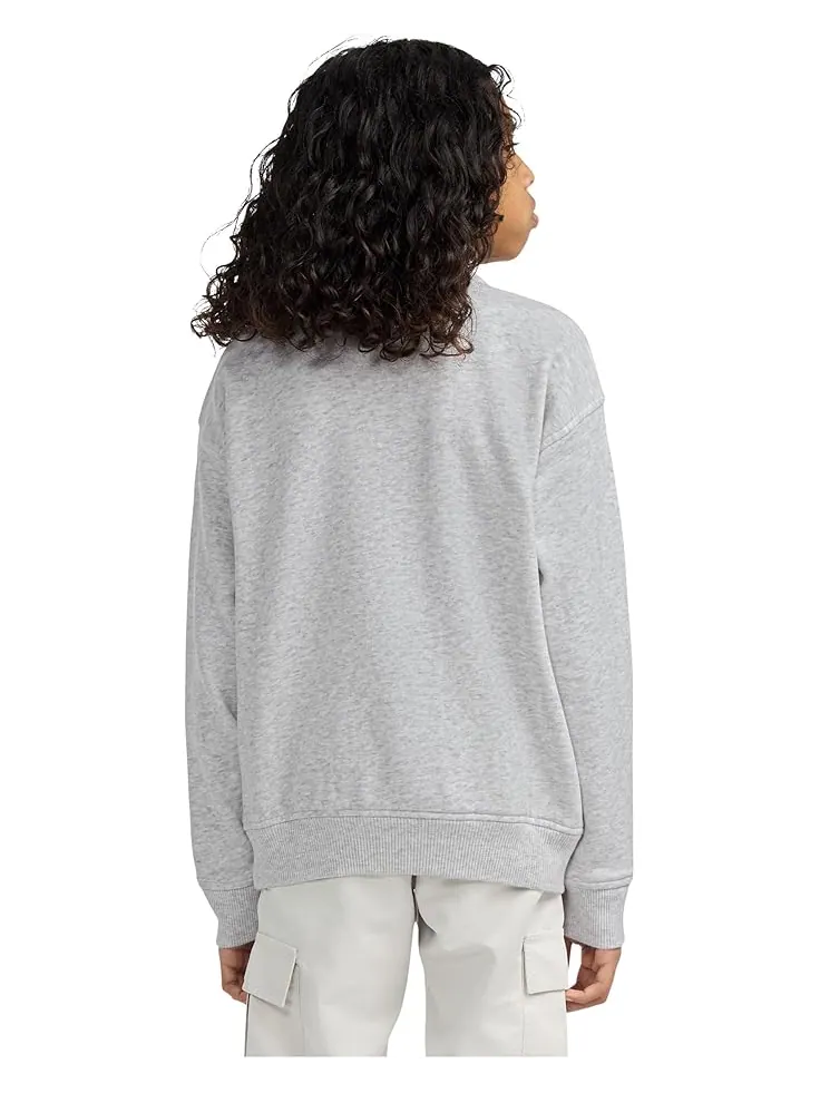 Детская толстовка abercrombie kids Essentials Quarter Zip — изображение 4 из 4, светлый серый
