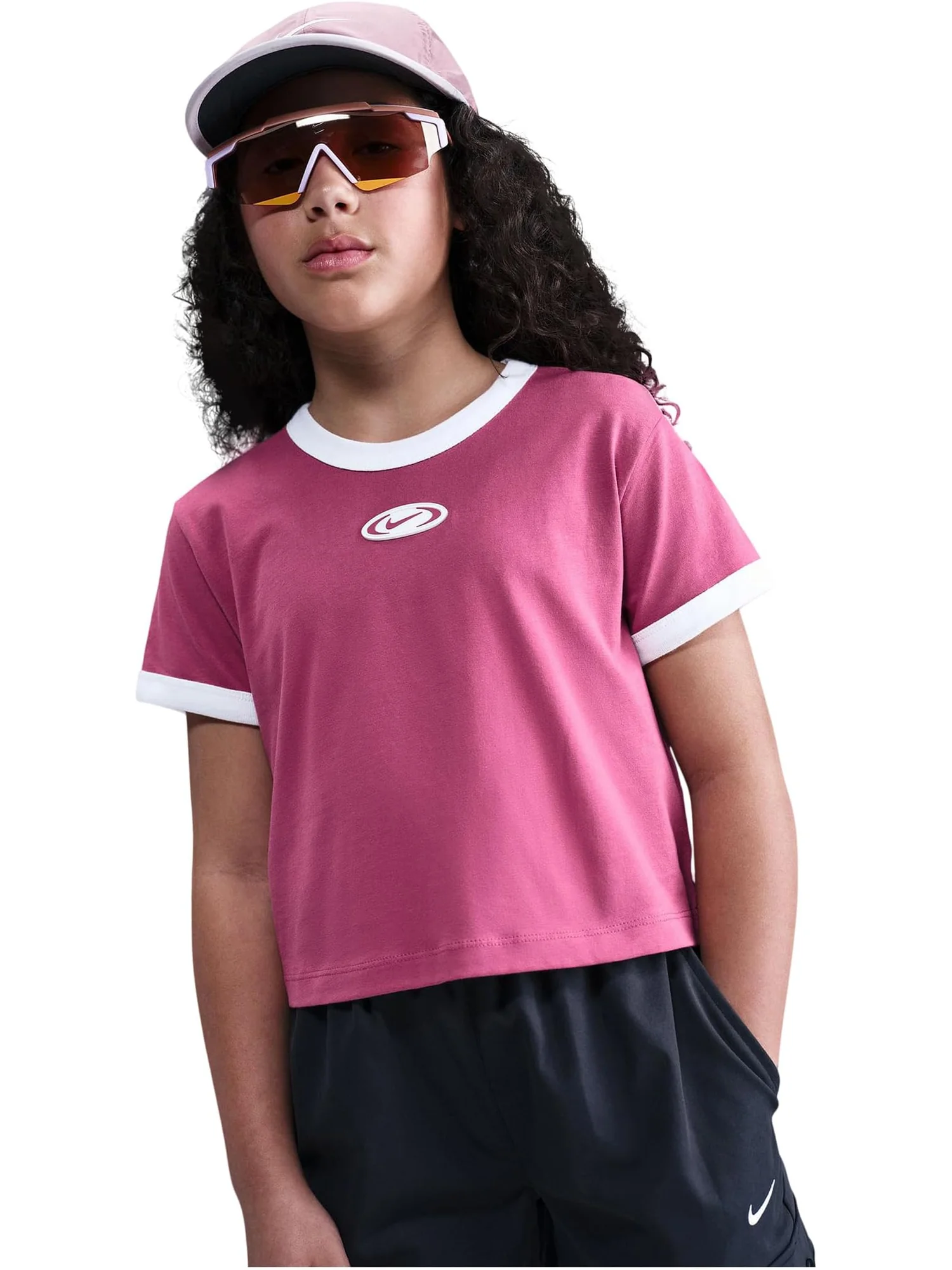 Футболка Nike Kids Sportswear Cropped T-shirt