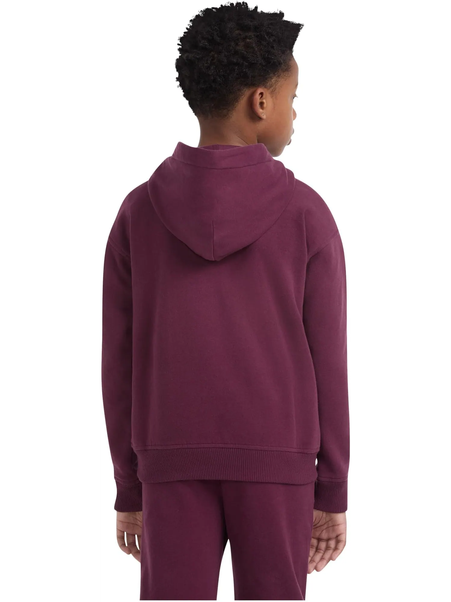 Толстовка с капюшоном Essentials из флиса abercrombie kids — изображение 2 из 3, фиг