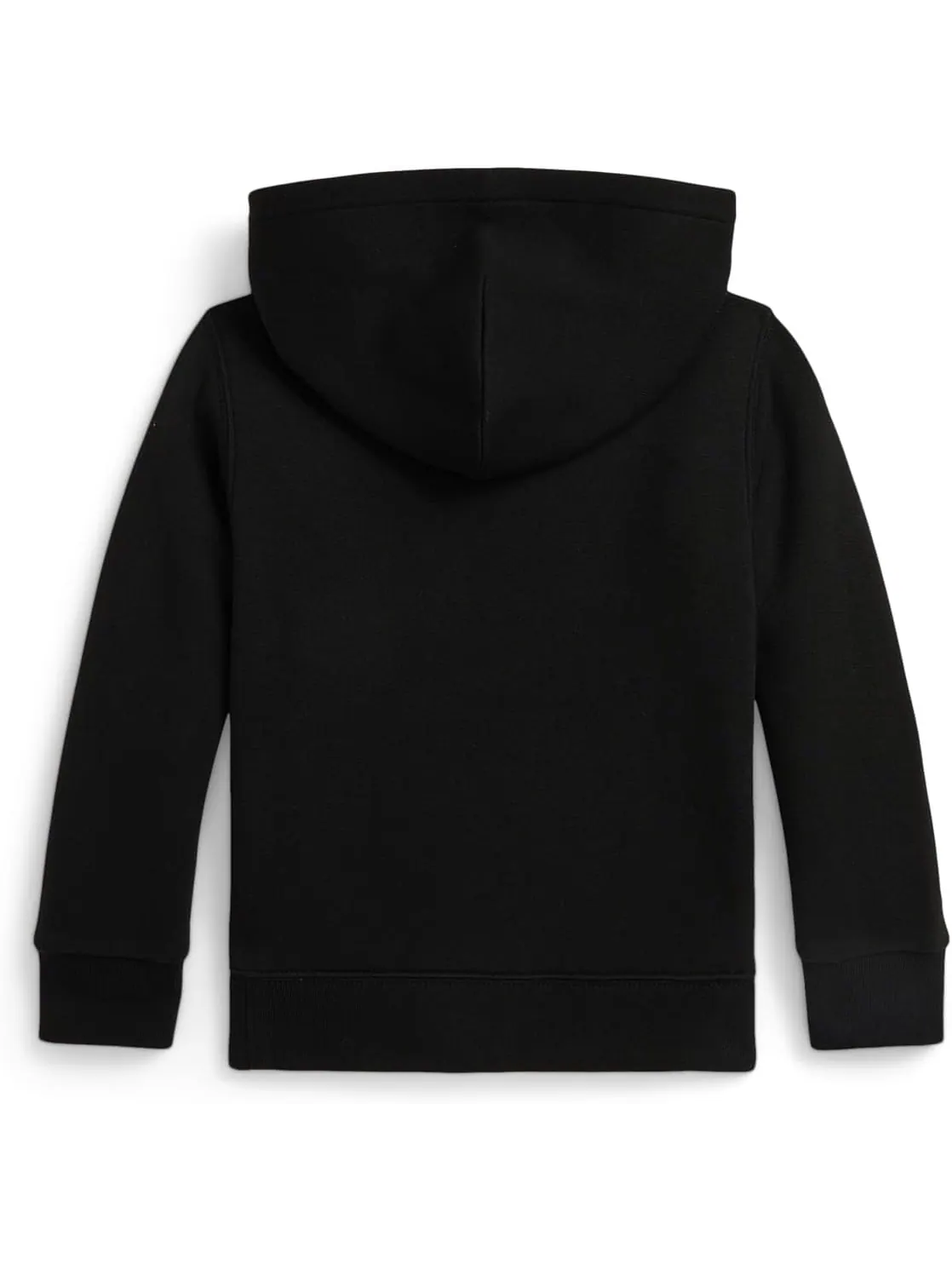 Толстовка с капюшоном из флиса с логотипом Polo Ralph Lauren Kids — изображение 2 из 2, черный
