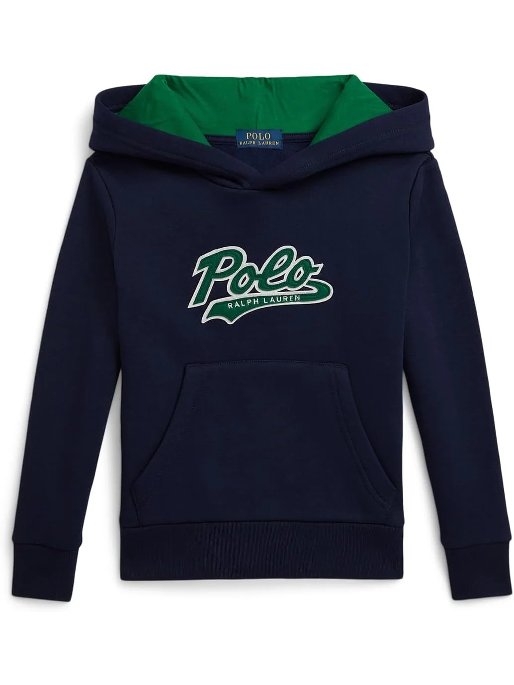 Худи Polo Ralph Lauren Kids Logo Fleece Hoodie — синий
