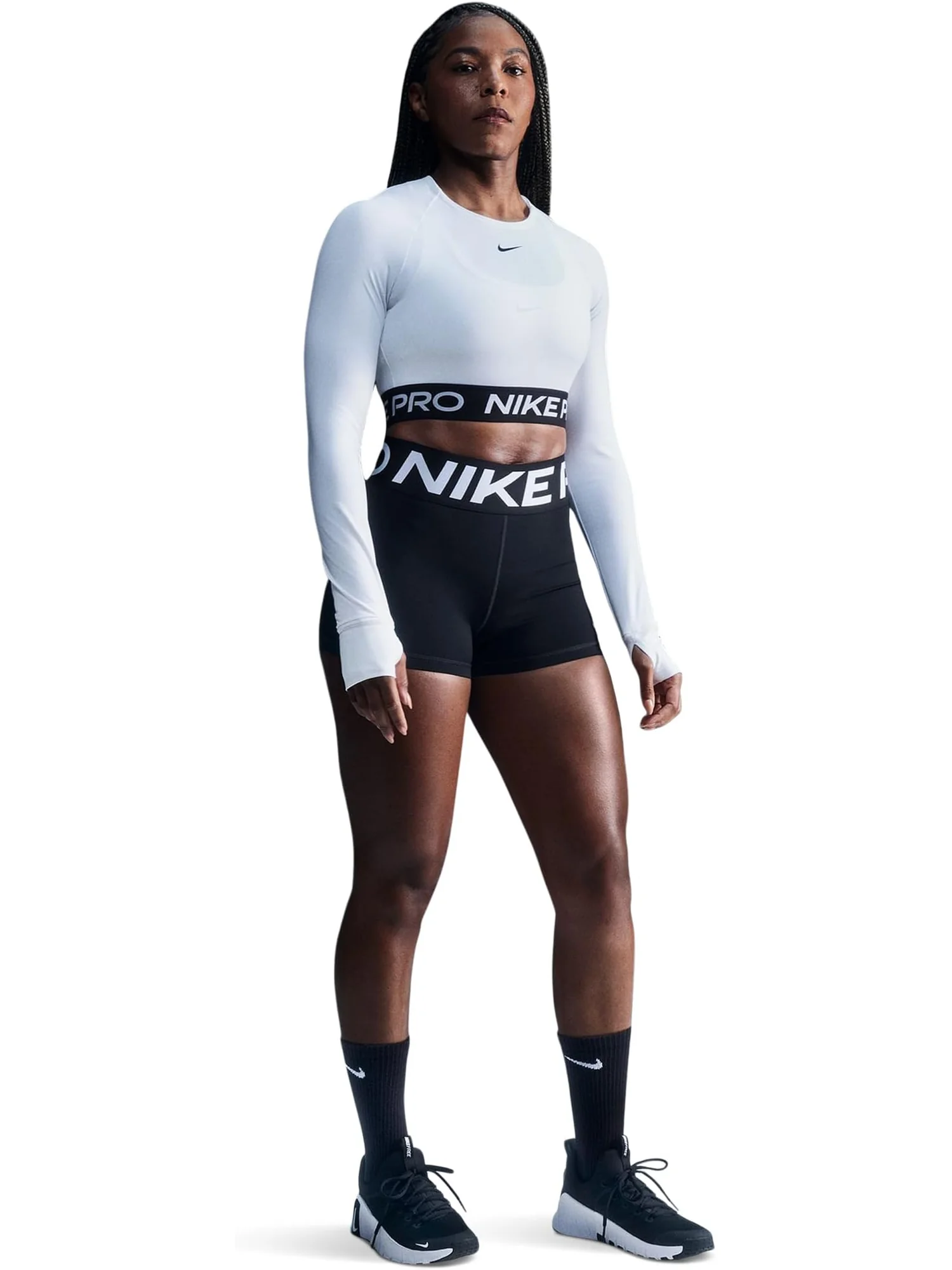 Шорты Nike Pro Sculpt High-waisted 3" Biker Shorts